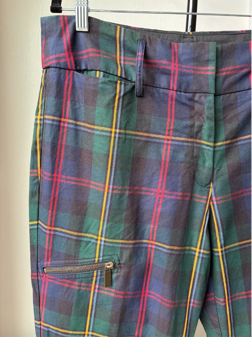 Tommy Hilfiger Vintage 00's Plaid Pants - Size 14 - Picture 5 of 9
